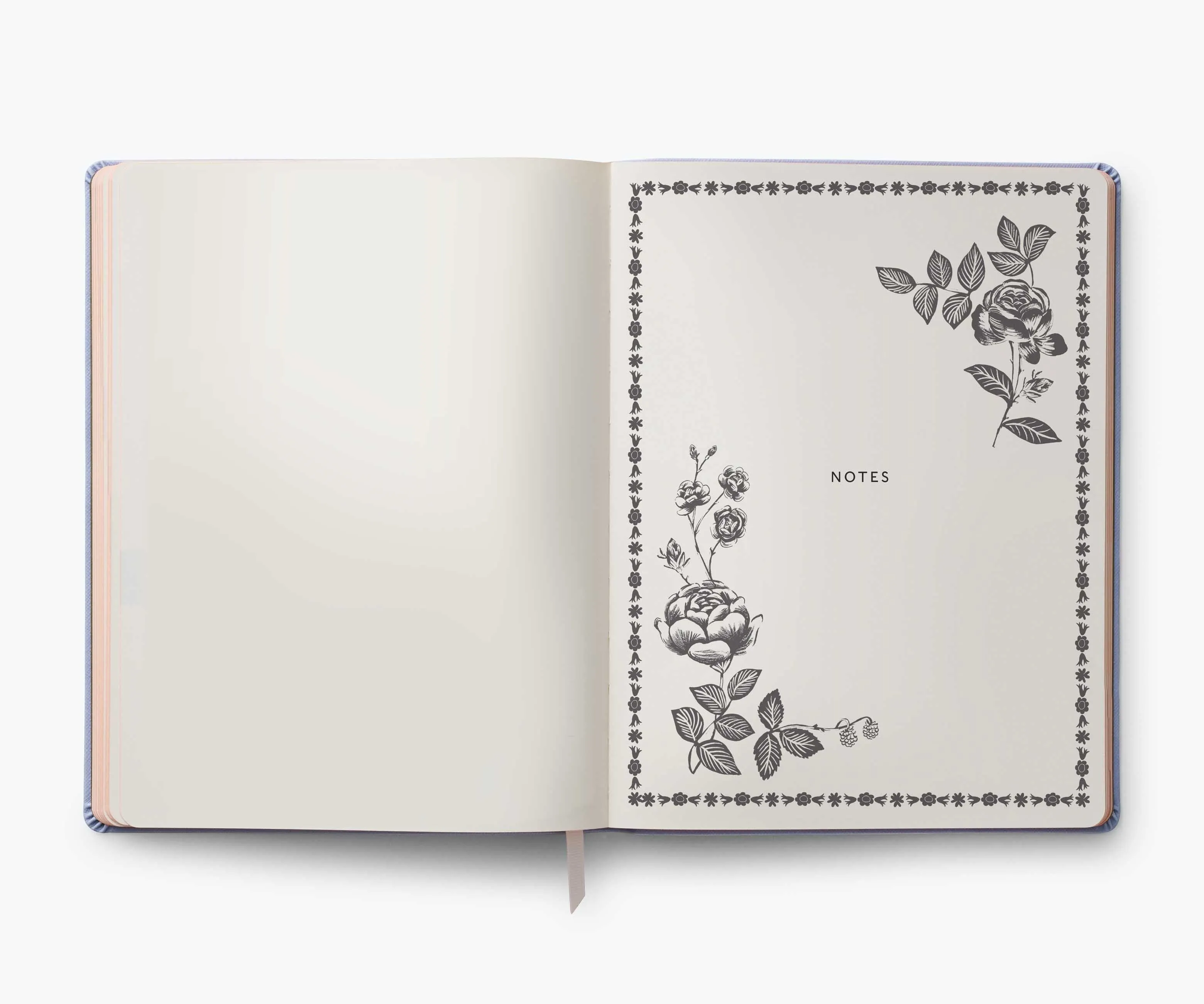 2025 12-Month Bookbound Planner - English Rose