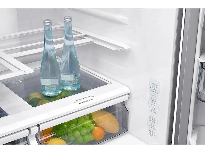 23 cu. ft. Counter Depth 4-Door French Door Refrigerator with FlexZone™ Drawer in Stainless Steel