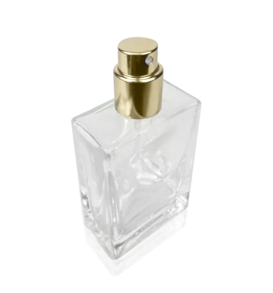 30ml Clear Glass Spray Bottle with Lid