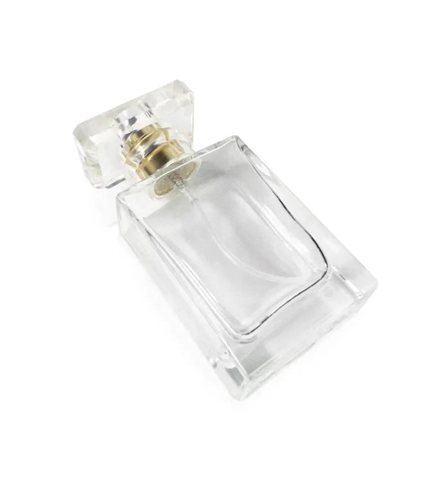 30ml Clear Glass Spray Bottle with Lid