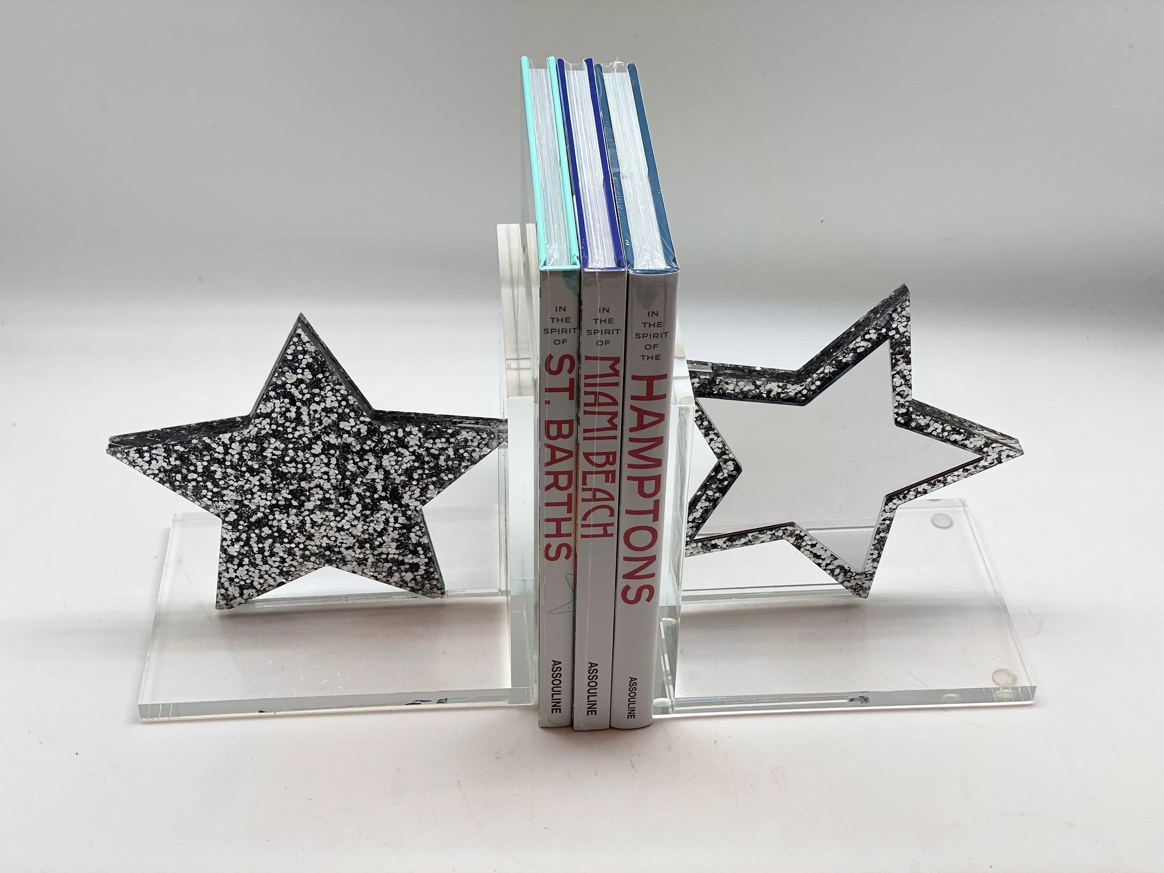 Acrylic Star Bookends