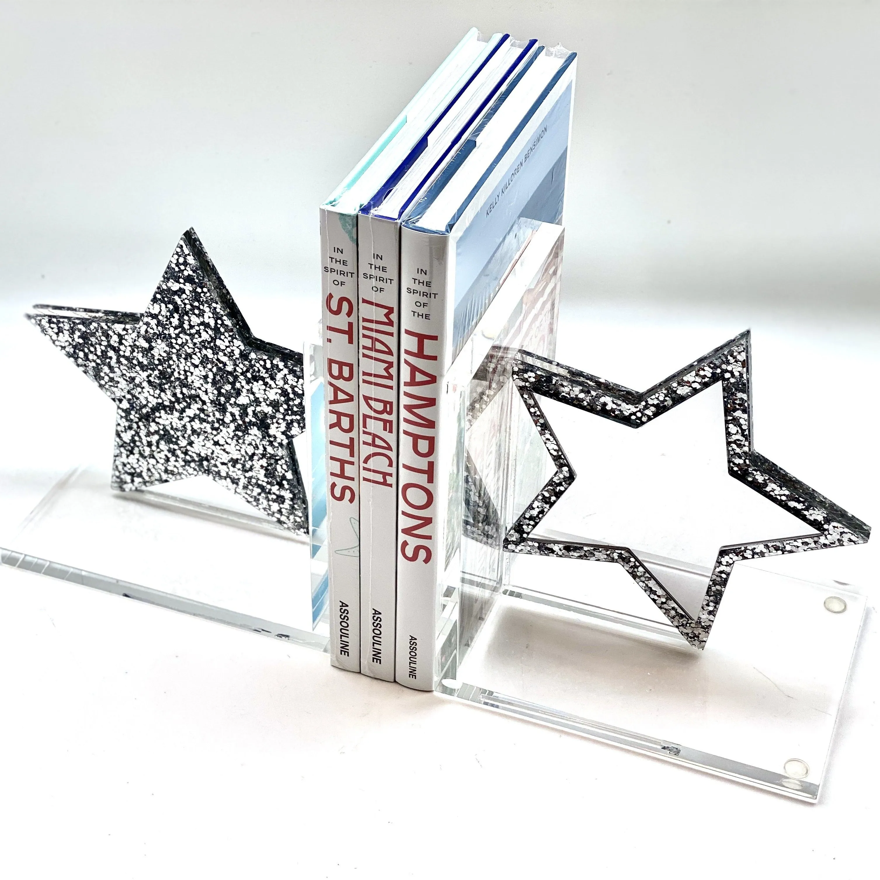 Acrylic Star Bookends