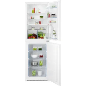 AEG OSC5S185ES Fully Integrated 50/50 Fridge Freezer Low Frost with Sliding Hinge,E Rated