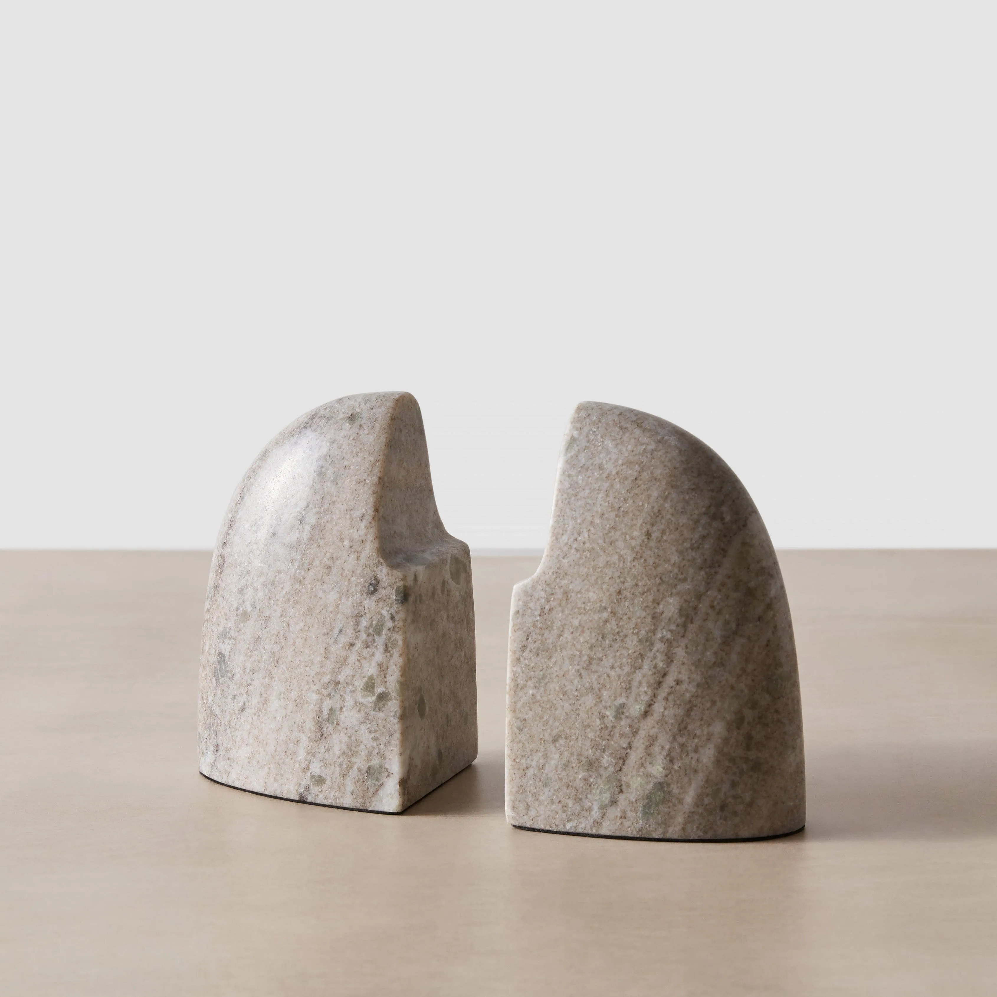 Anima Marble Bookends - Set of 2