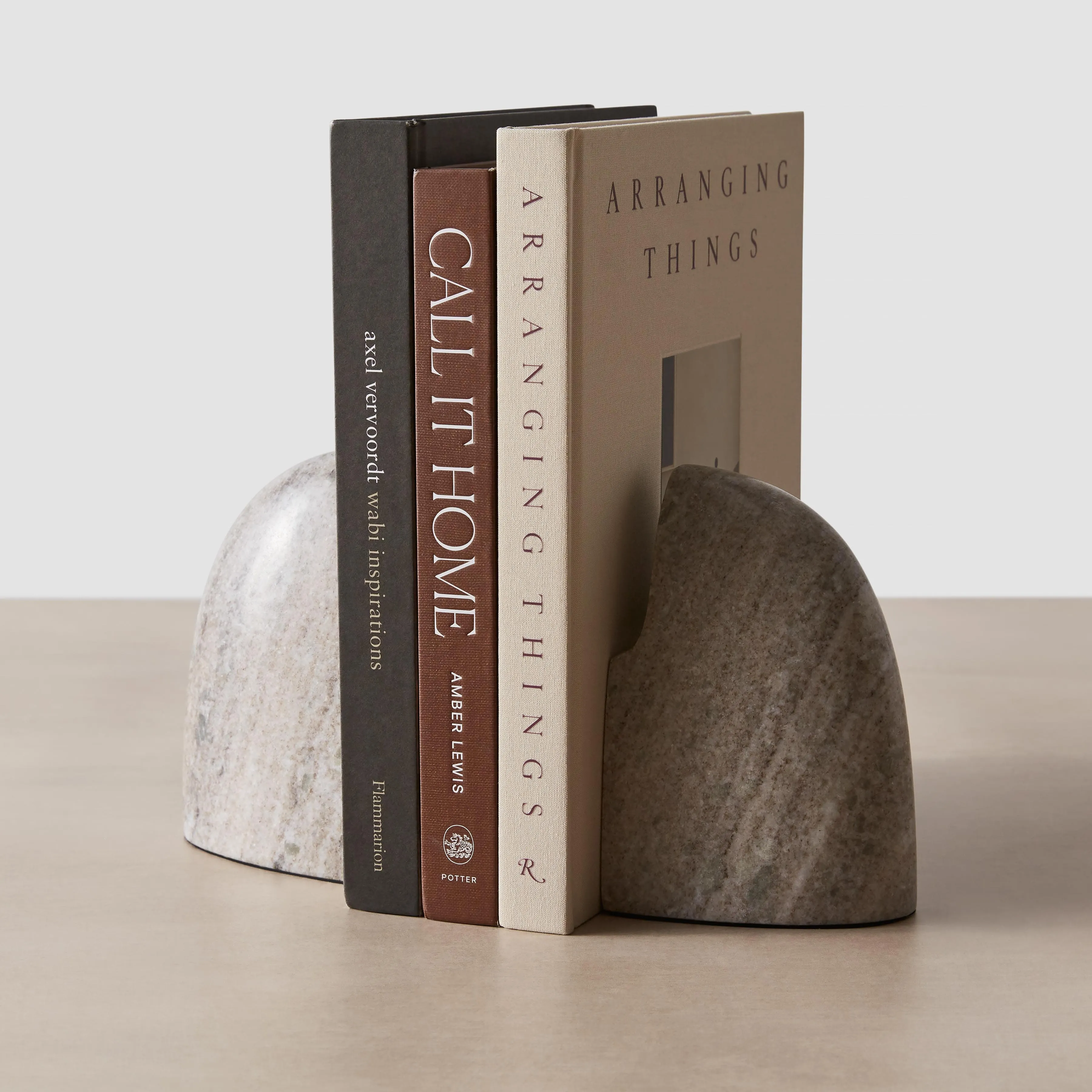 Anima Marble Bookends - Set of 2