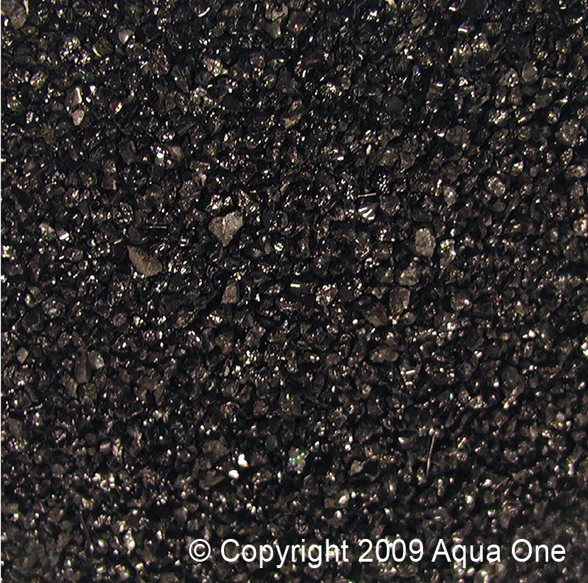 Aqua One Gravel Black Silica 10KG