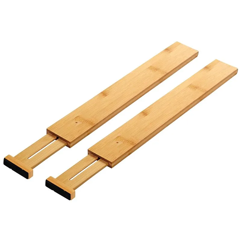 Bamboo Drawer Dividers- 2 Pieces