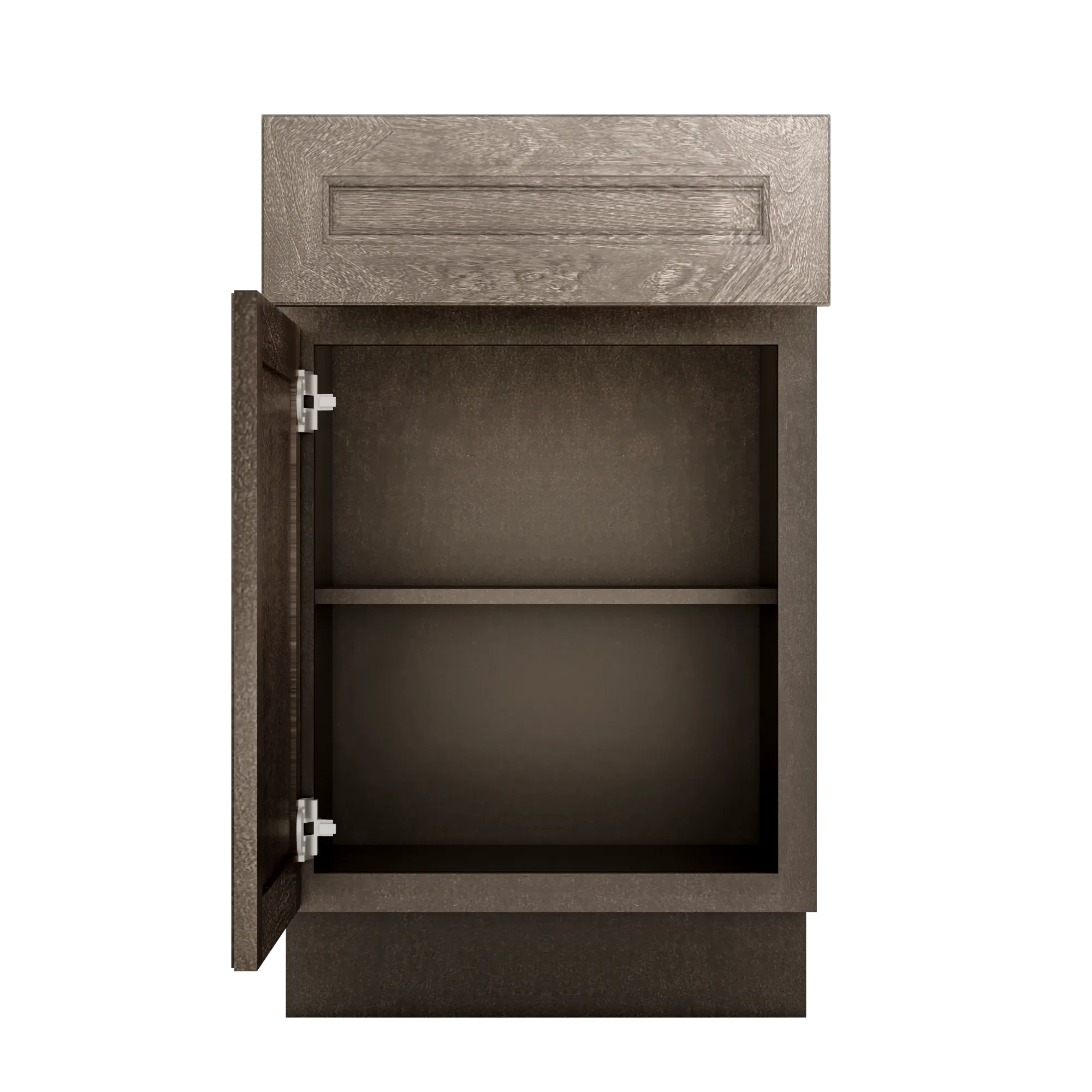 Base Kitchen Cabinet B21 Milan Slate 21 in. width 34.5 in. height 24 in. depth