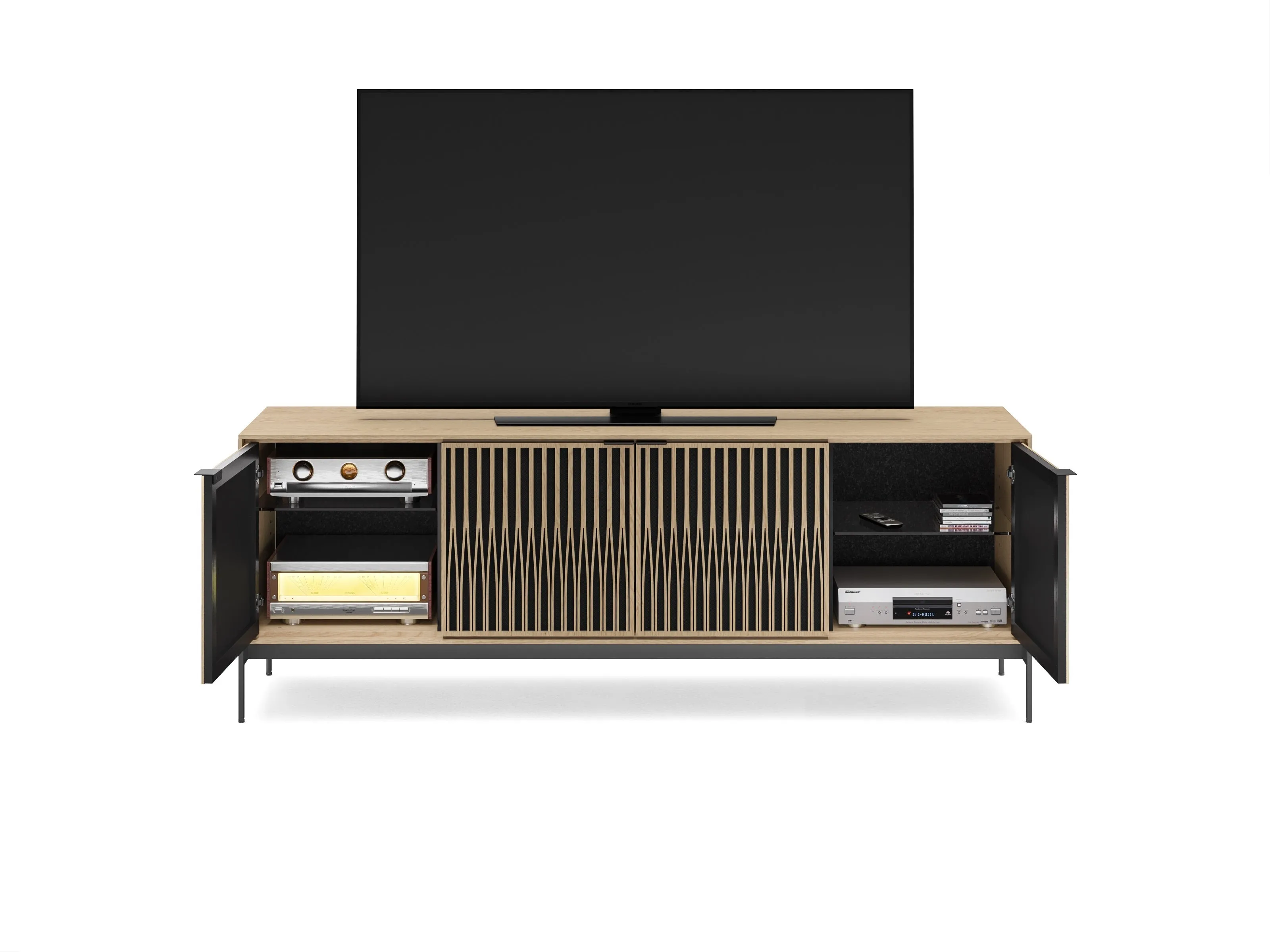 BDI Elements® 8709-TU Media   Console Collection