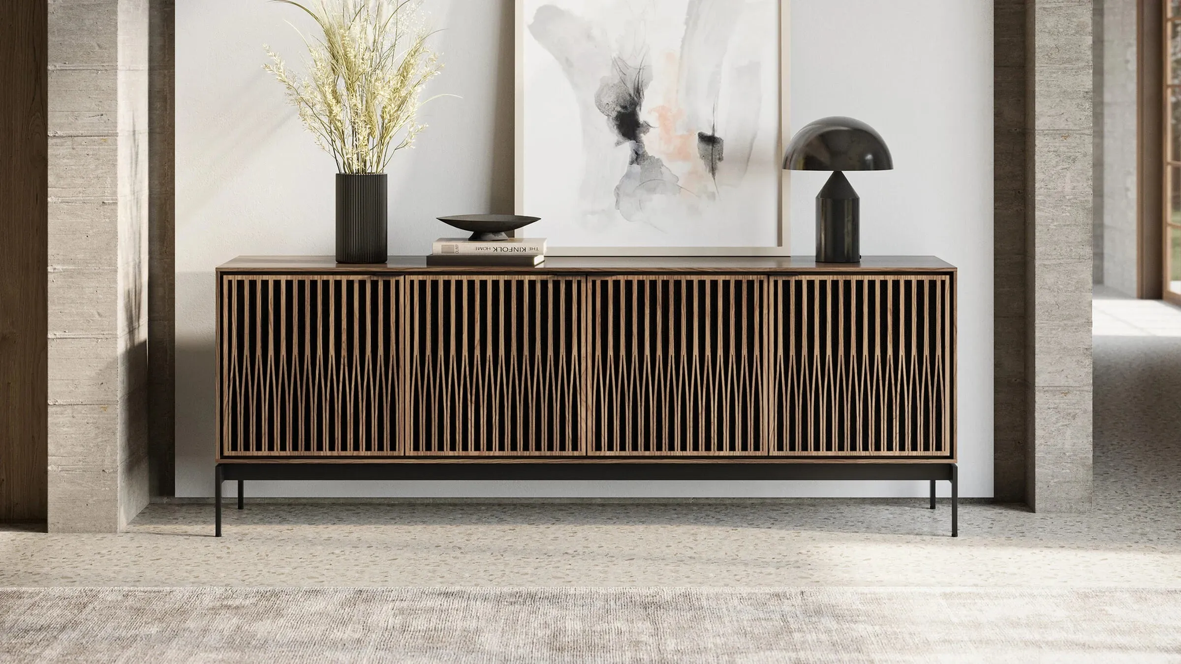 BDI Elements® 8709-TU Media   Console Collection