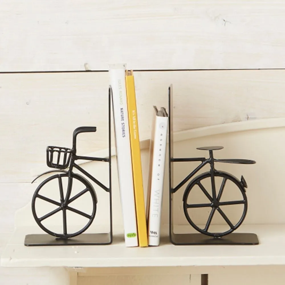 Bicycle Iron Bookends