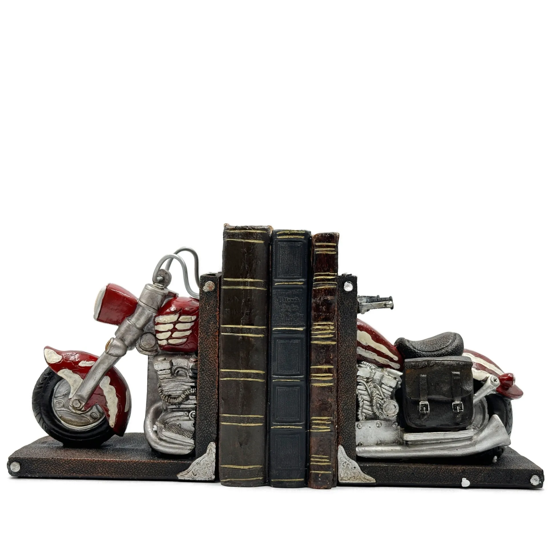 Biker Bookends