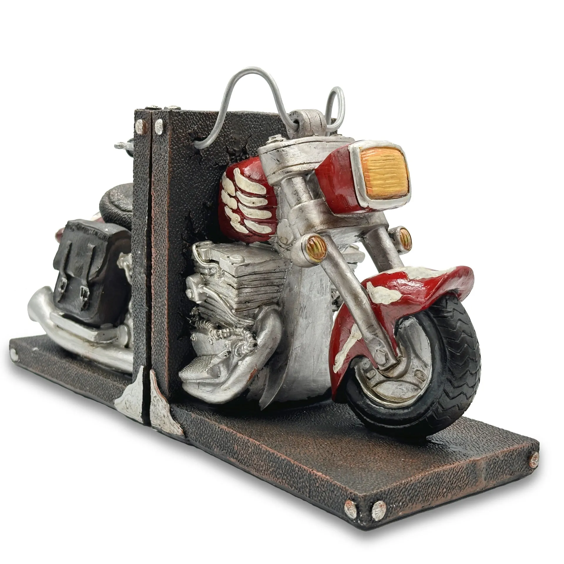 Biker Bookends