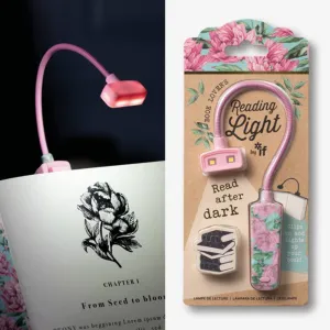 Book Lover's Reading Lights: Floral