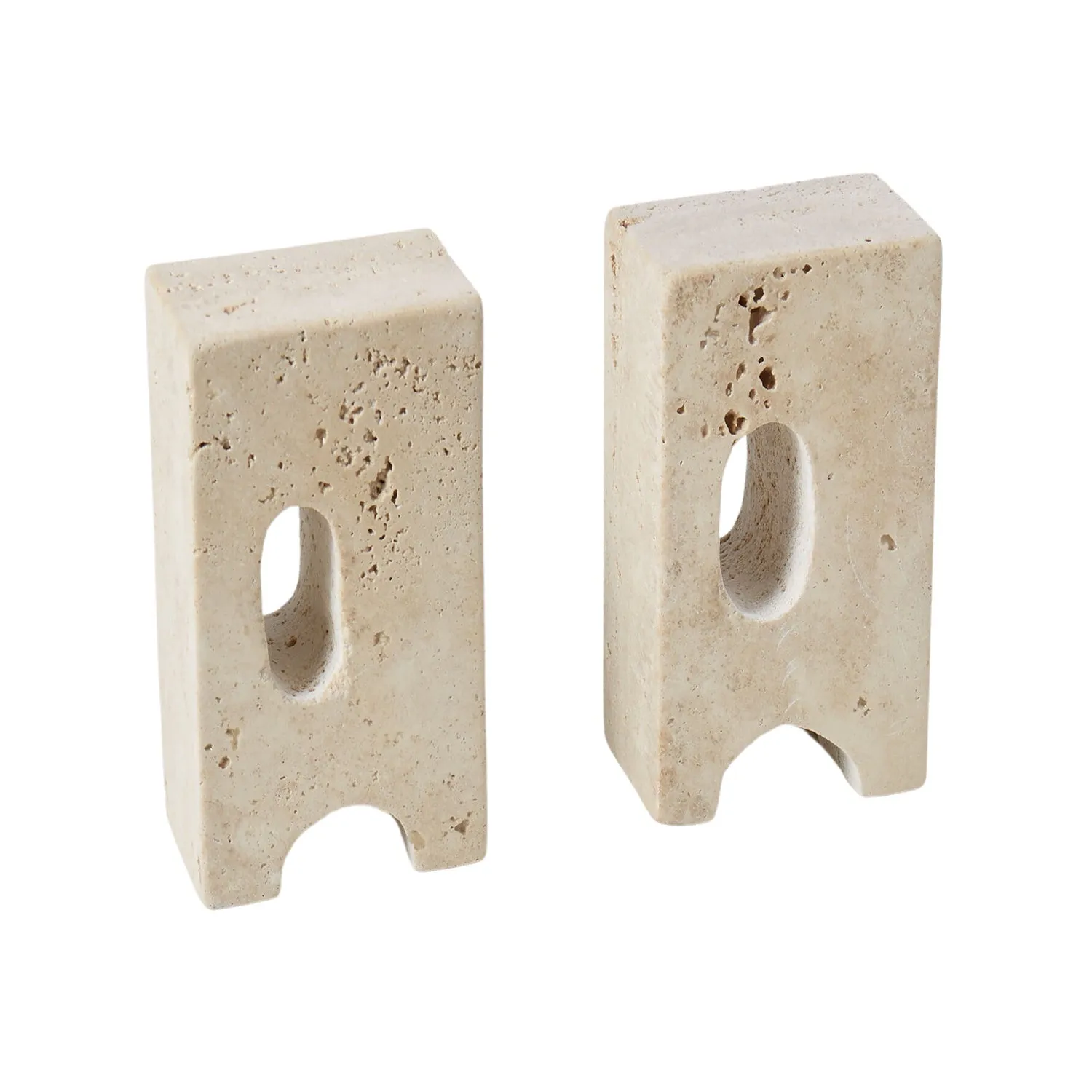 Bookend - Travertine