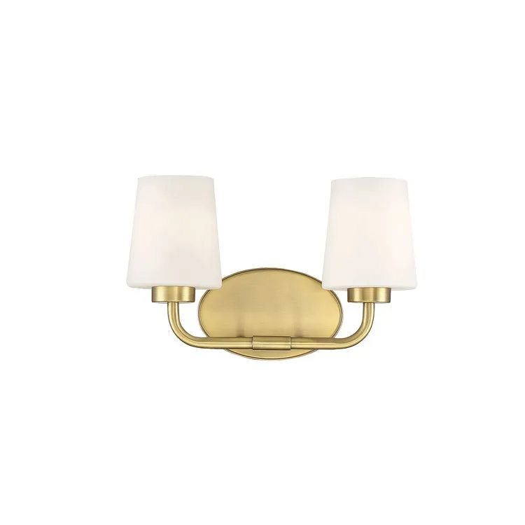 Capra Two-Light Bathroom Vanity Fixture