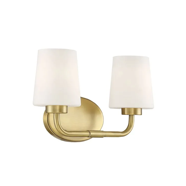 Capra Two-Light Bathroom Vanity Fixture