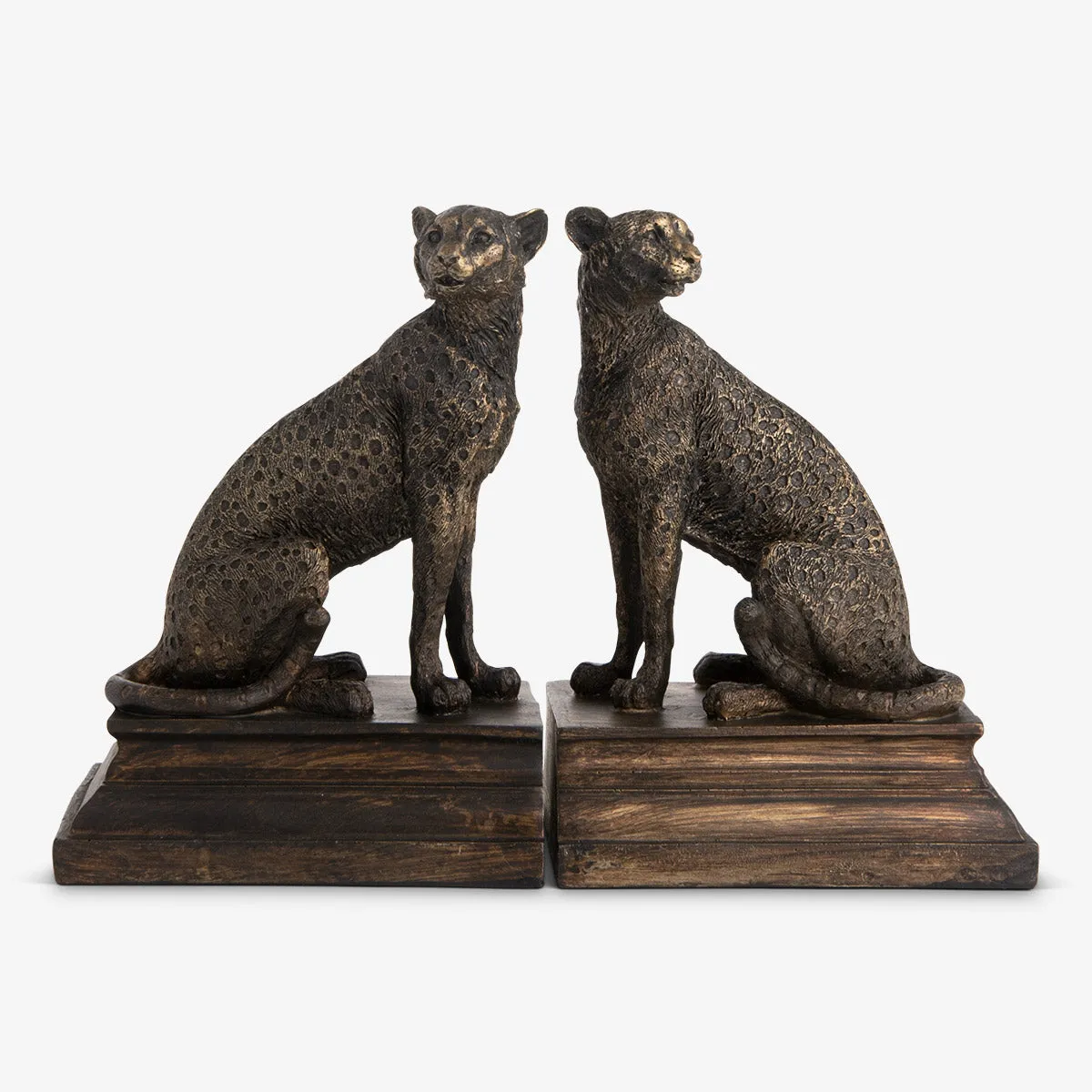 Cheetah Bookends