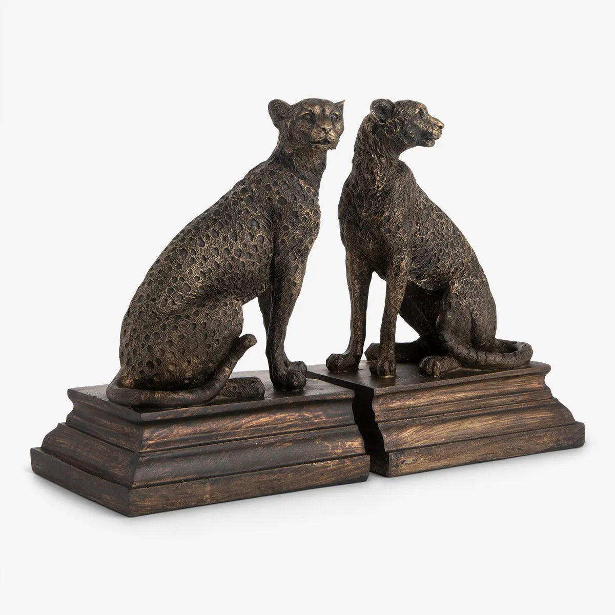 Cheetah Bookends