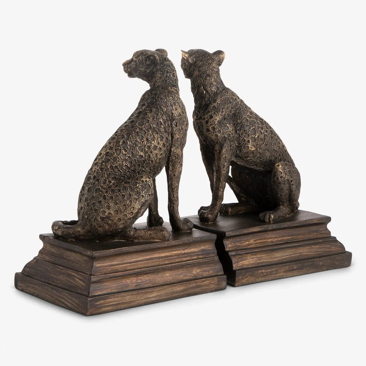 Cheetah Bookends