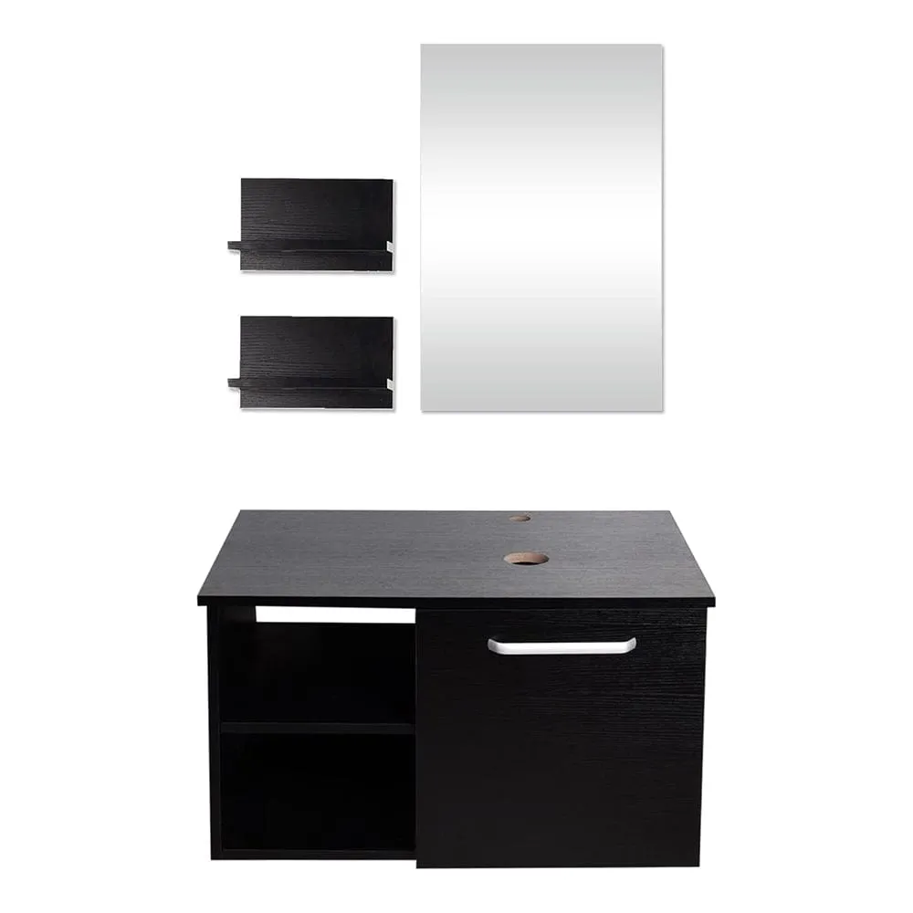 Chic 28" Black Bathroom Vanity BA20079