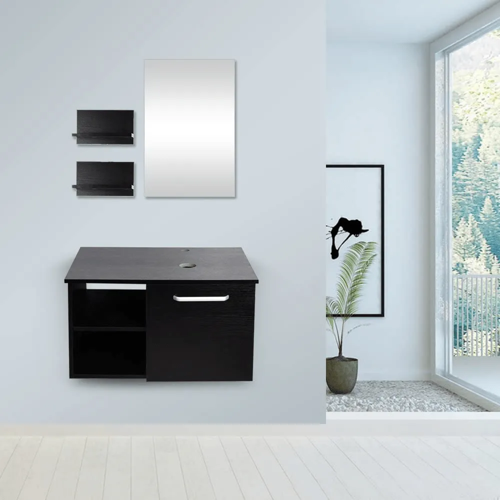 Chic 28" Black Bathroom Vanity BA20079