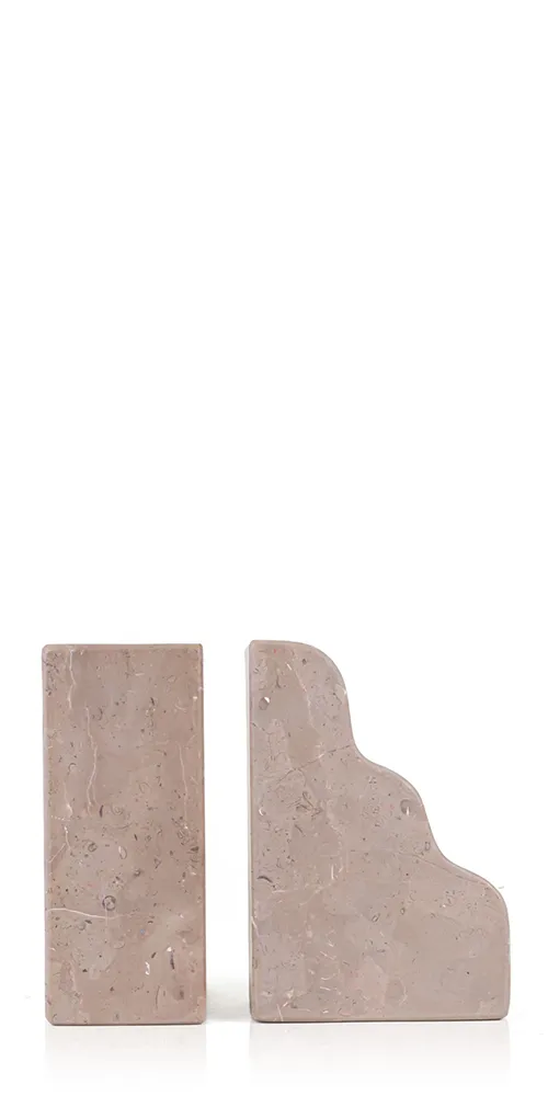 Cloud Bookend St. Laurent Marble