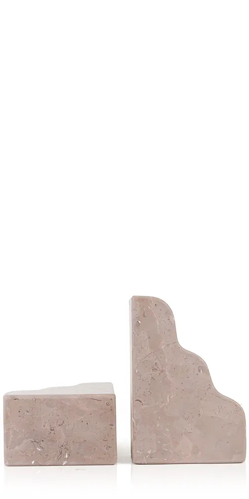 Cloud Bookend St. Laurent Marble