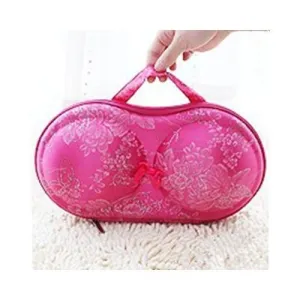 Convenient Bra Storage Bag Rosy Flower