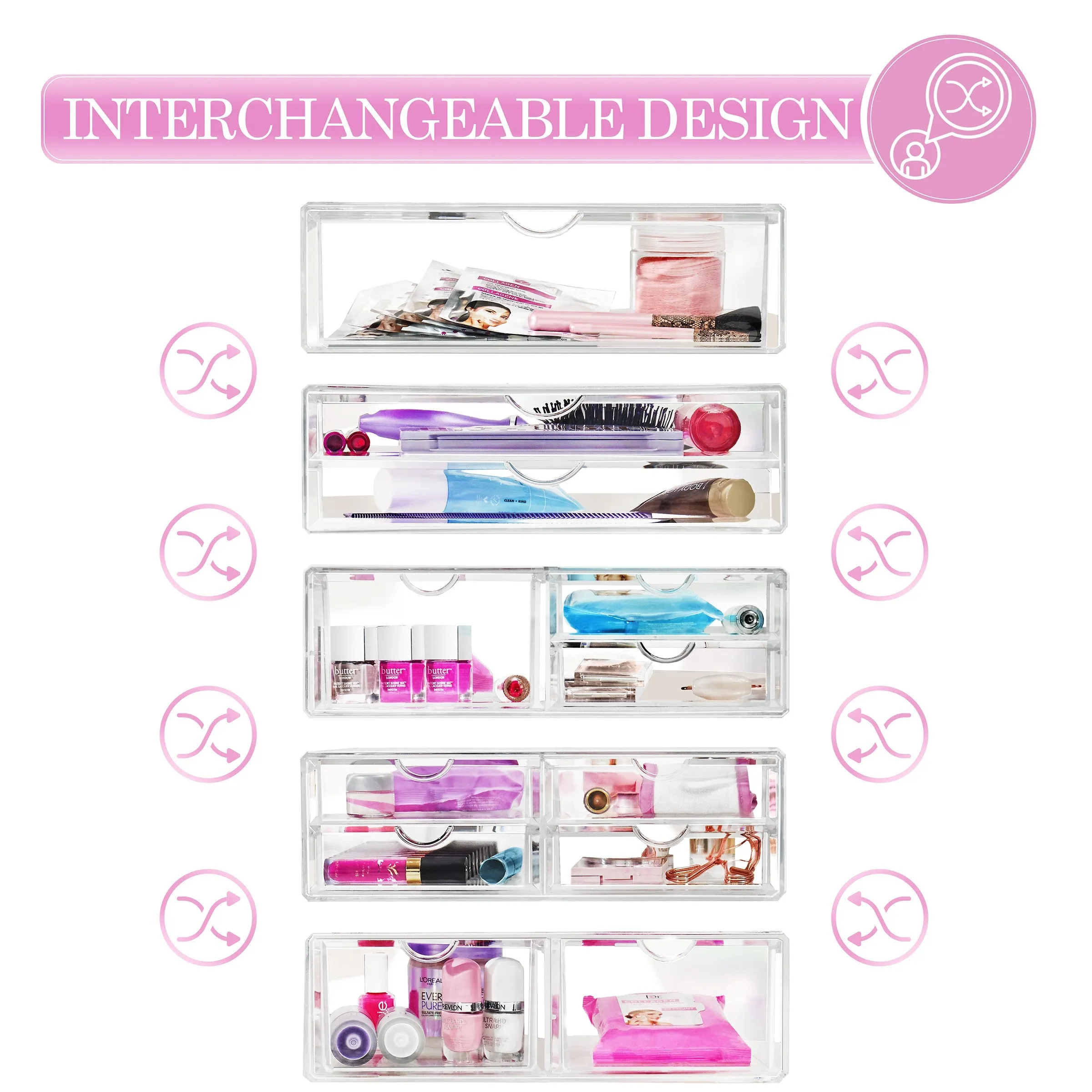 Cosmetic Organizer (1 Drawer)