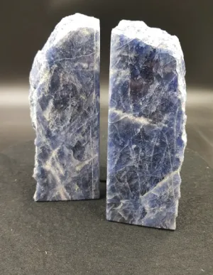 Crystal Universe Bookends Sodalite Blue