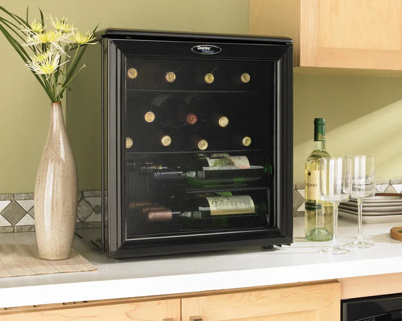 Danby 17 Bottles Countertop Wine Cooler - DWC172BL