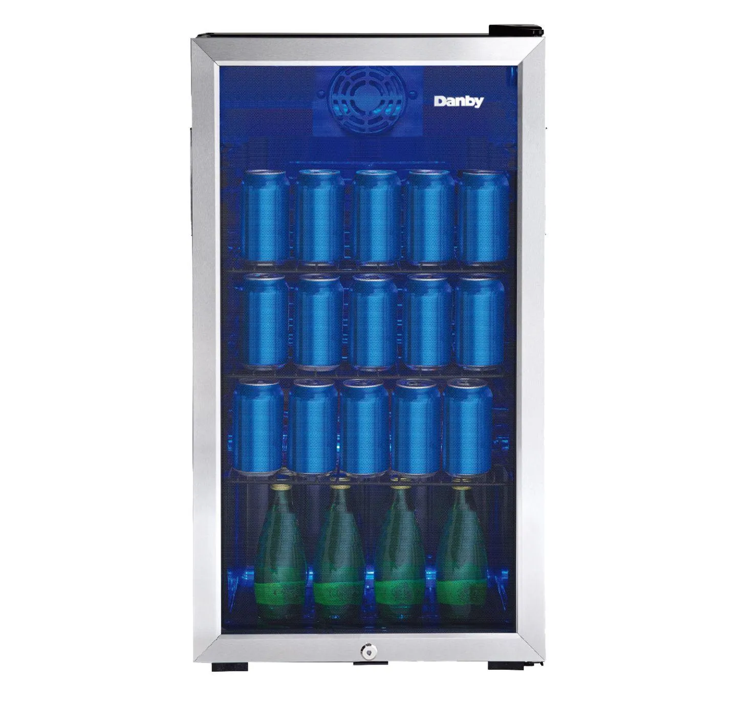 DBC117A1BSSDB6 Danby 3.1 cu. ft. Free-Standing Beverage Center in Stainless Steel