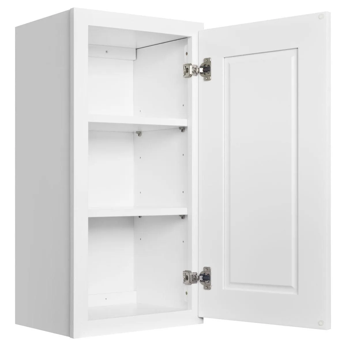 Diagonal Corner Kitchen Cabinet DC2442 Alpina White LessCare 24 in. width 42 in. height 12 in. depth