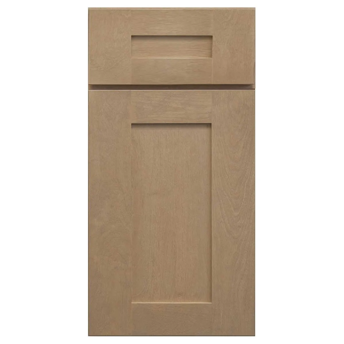 Diagonal Corner Kitchen Cabinet DC2742 Shaker Toffee 27 in. width 42 in. height 15 in. depth