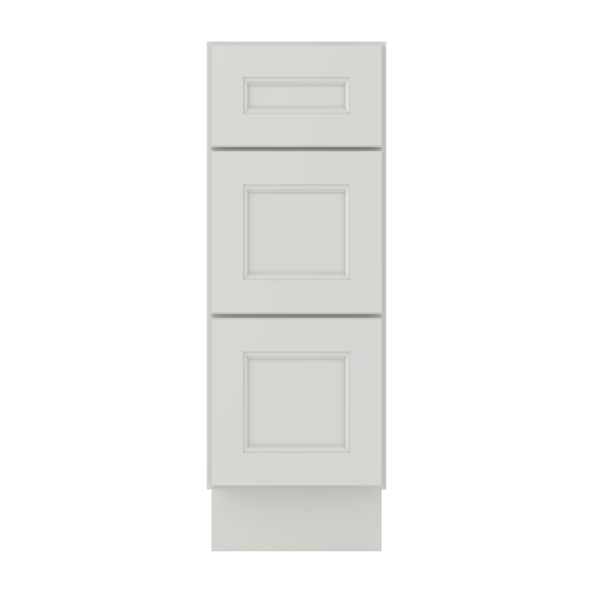 Drawer Base Kitchen Cabinet DB12 Milan Pearl 12 in. width 34.5 in. height 24 in. depth