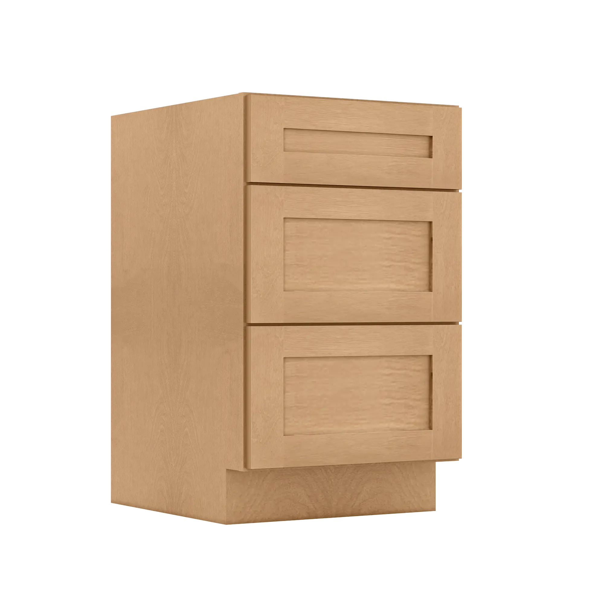 Drawer Base Kitchen Cabinet DB21 Shaker Toffee 21 in. width 34.5 in. height 24 in. depth