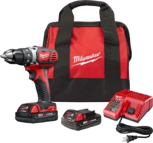 Drill Driver Kit - Milwaukee M18™ Compact 1/2" Drill Driver Kit, 2606-20