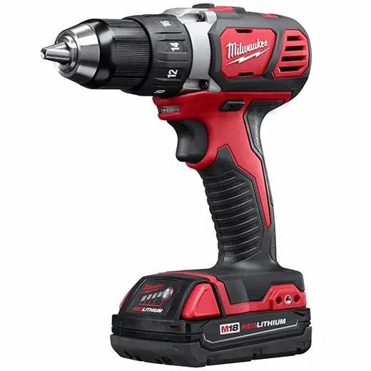 Drill Driver Kit - Milwaukee M18™ Compact 1/2" Drill Driver Kit, 2606-20