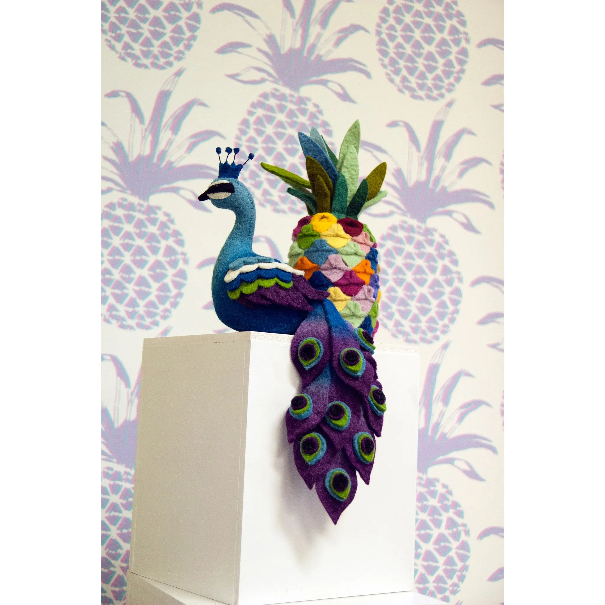 Fiona Walker England Peacock Book Stopper