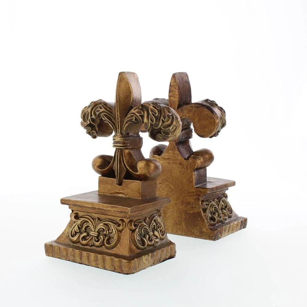 Fleur De Lis Bookends