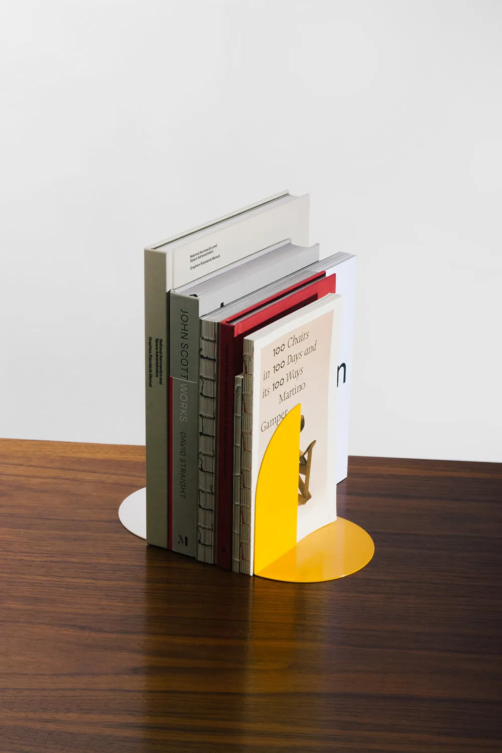 Folded Bookend Pair - Yellow