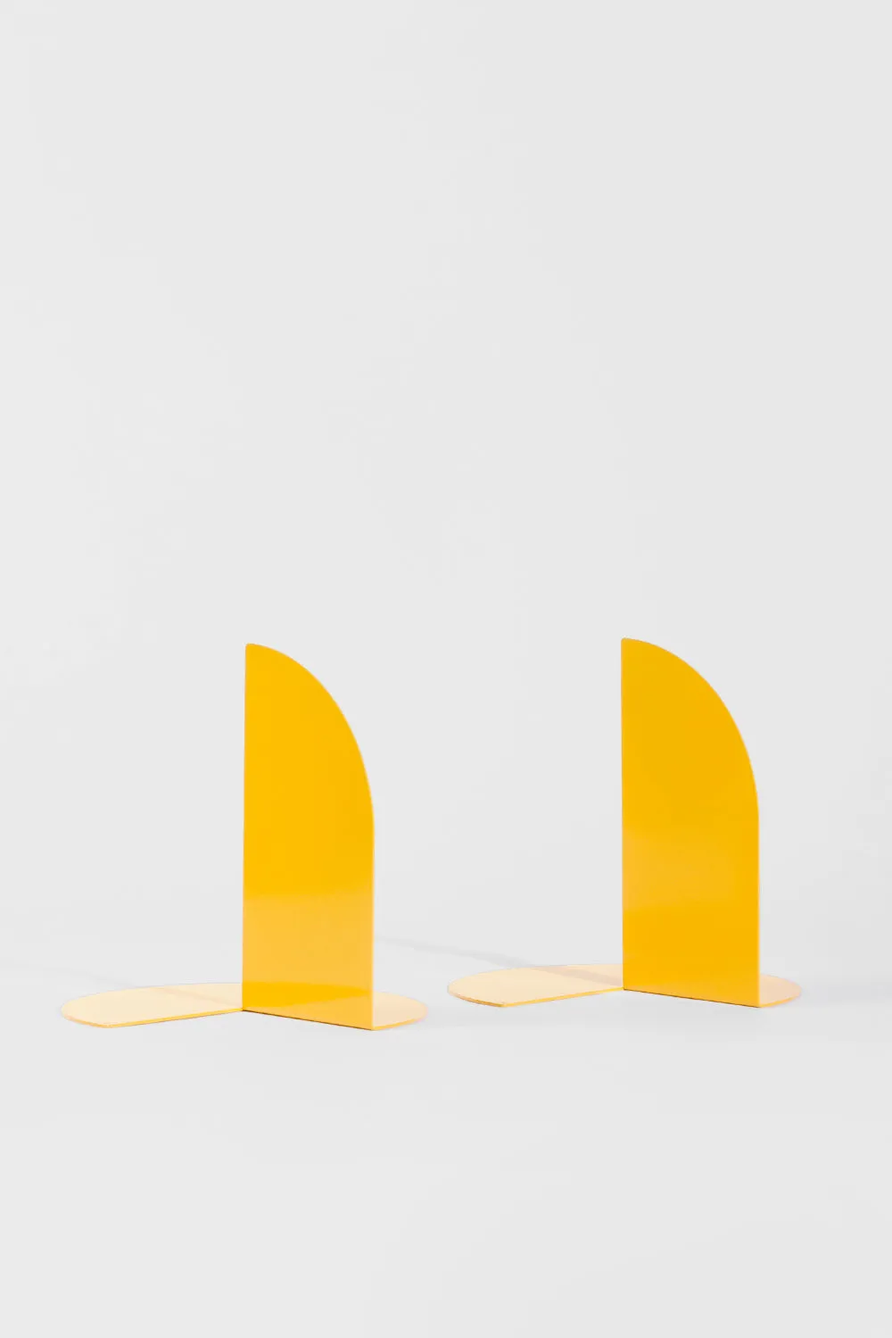 Folded Bookend Pair - Yellow