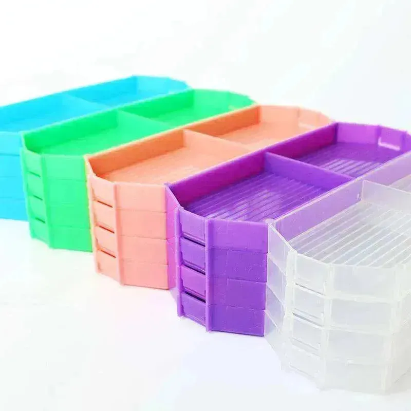 Folding Square Diamond Round shape Tray Tool Box