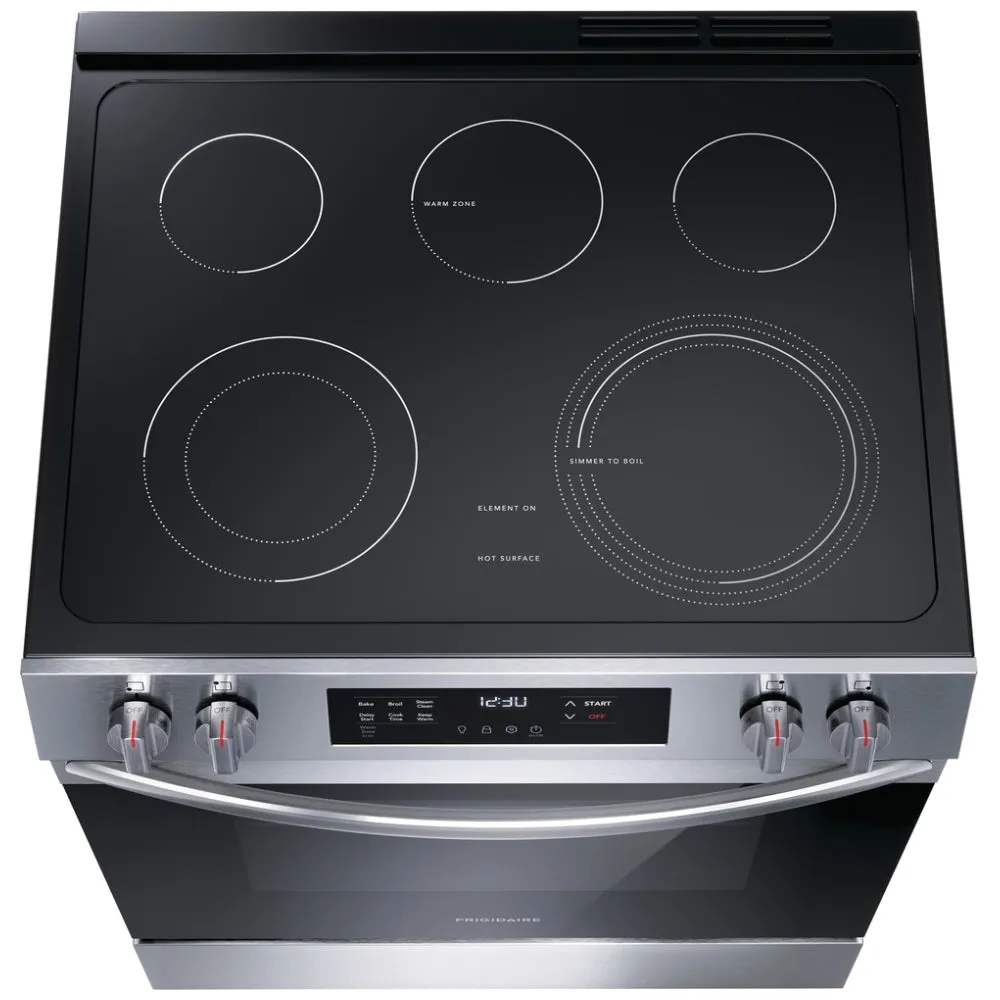 Frigidaire FCFE306CAS 30'' Front Control Electric Range in Stainless Steel