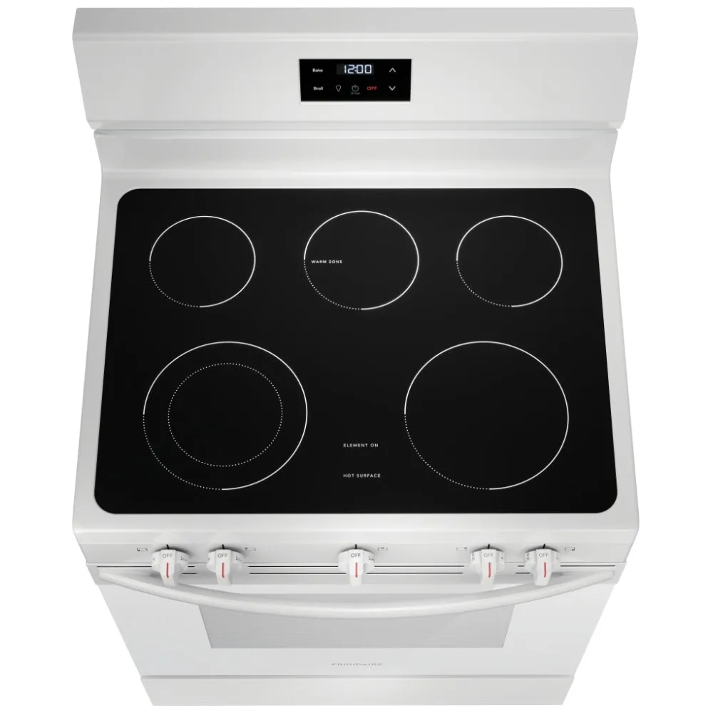 Frigidaire FCRE305CBW 30'' Electric Range in White