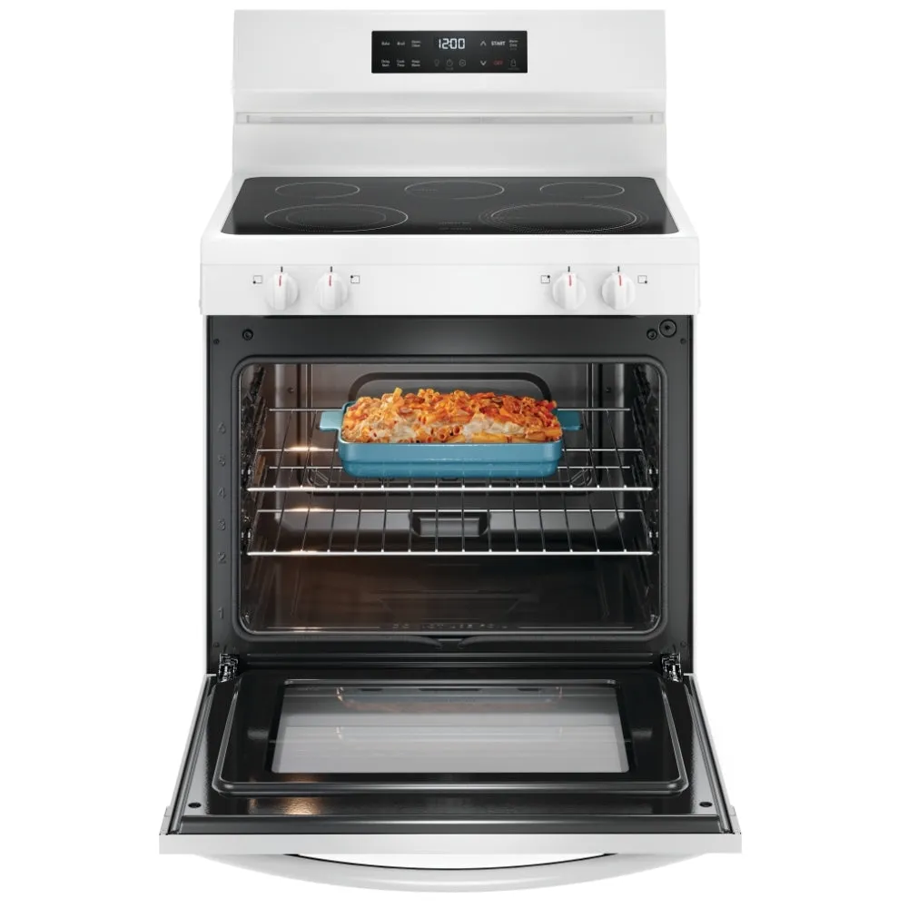 Frigidaire FCRE306CAW 30'' Electric Range with the EvenTemp™ in White