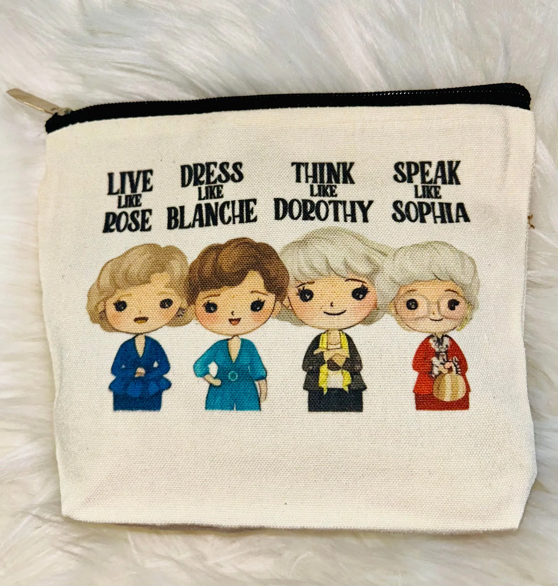 Golden Girls Makeup Bag