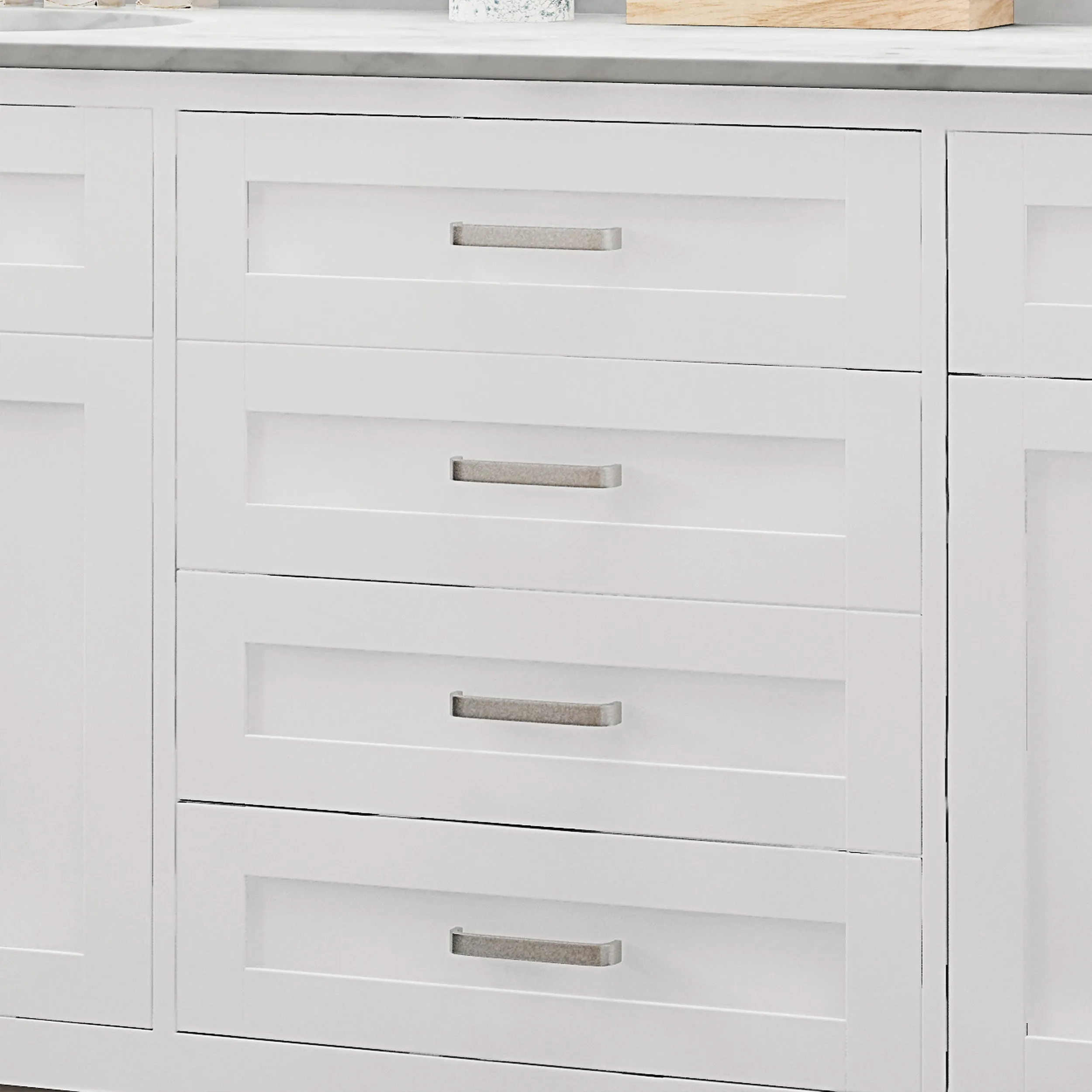 Greeley Contemporary 72" Wood Bathroom Vanity (Counter Top Not Included)