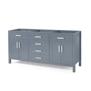 Greeley Contemporary 72" Wood Bathroom Vanity (Counter Top Not Included)